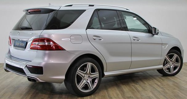 Left hand drive MERCEDES ML CLASS ML 63 AMG